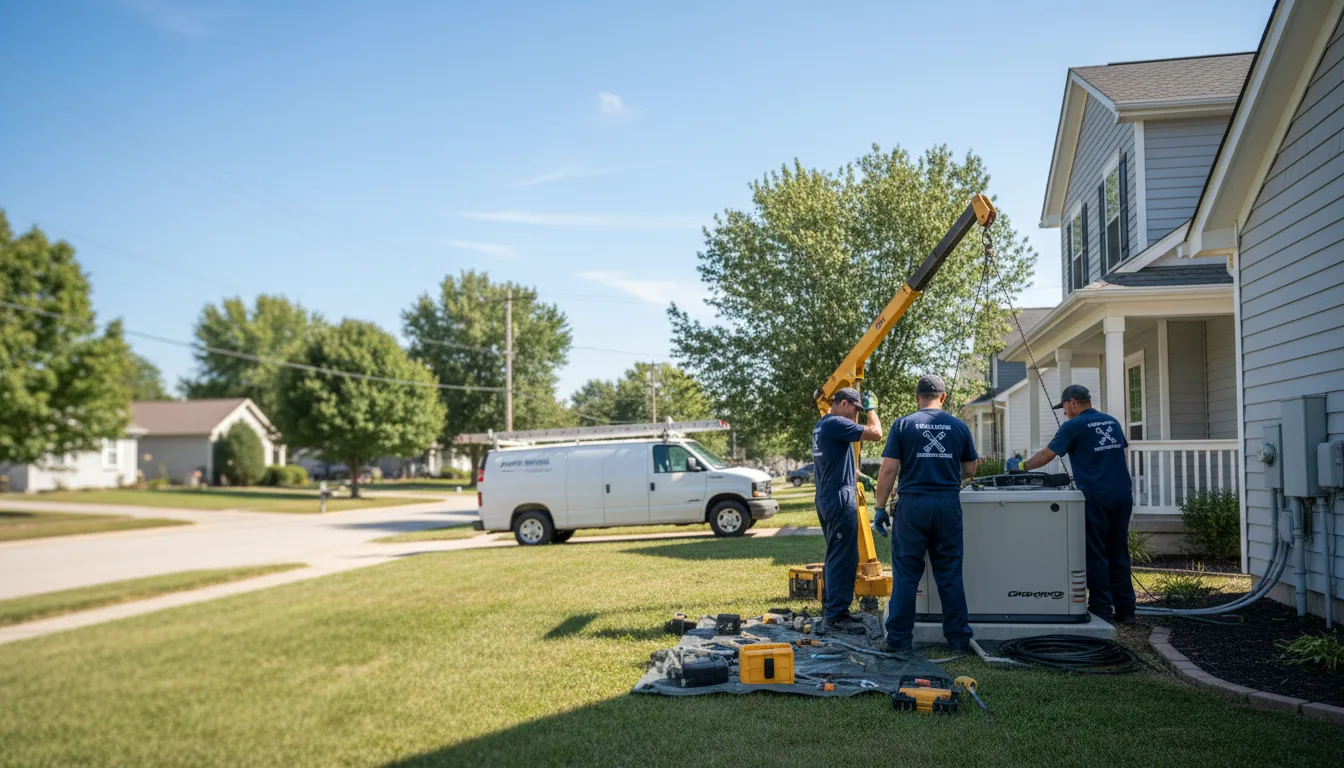 Generator Installation in Longton, KS near me